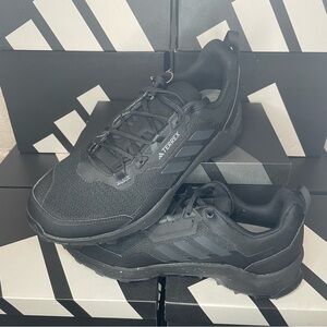 Adidas Terrex AX4 Core Black Carbon Grey Hiking Sneakers HP7388 Men's Size 12